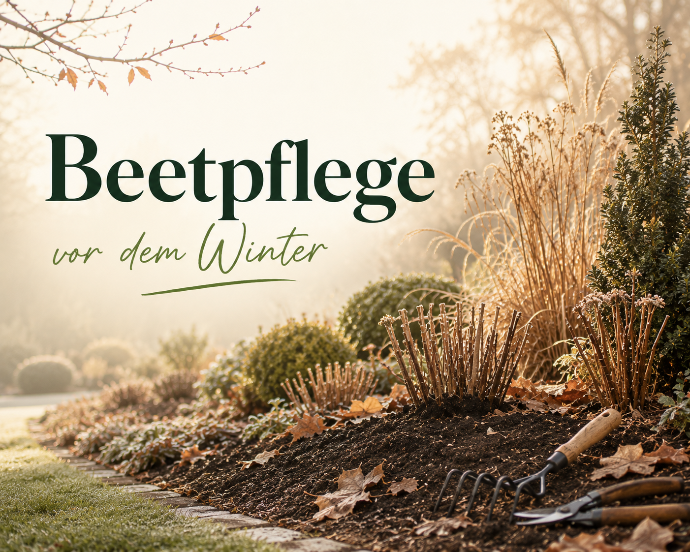 Dein Beet vor dem Winter: Beetpflege 