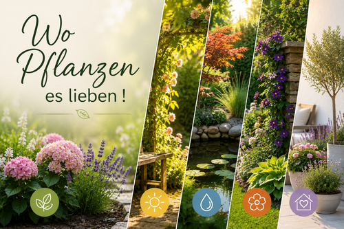 Wo Pflanzen es lieben !