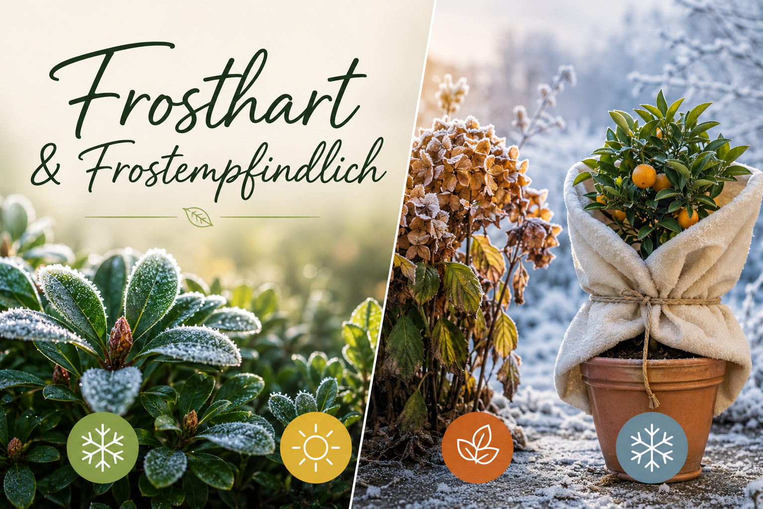 Frosthart & Frostempfindlich