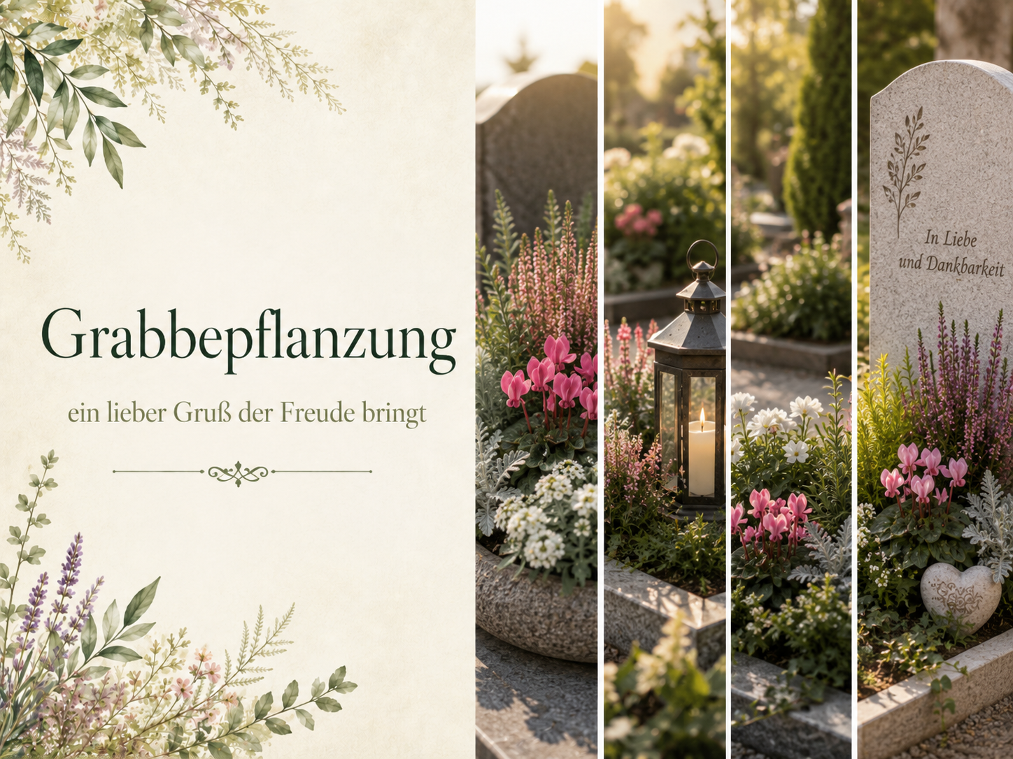 Grabbepflanzung