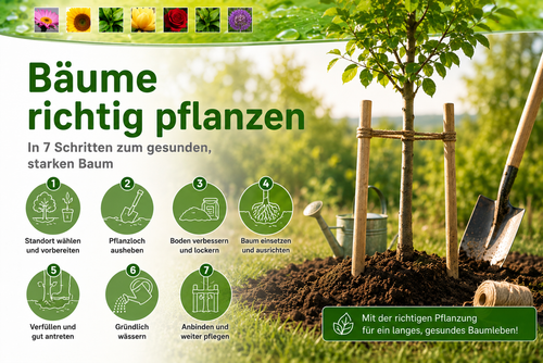 Bäume - Pflanzanleitung