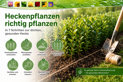 Hecken - Pflanzanleitung