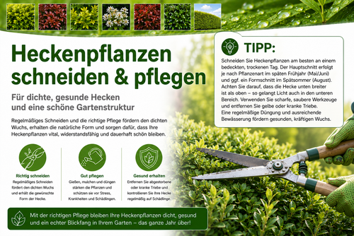Hecken - Pflege-Tipps