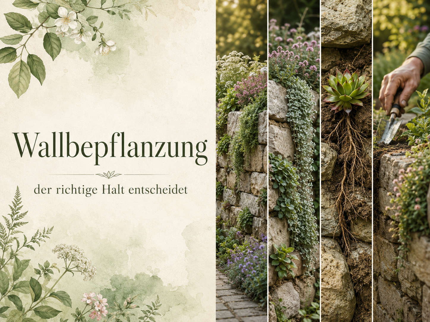 Wallbepflanzung