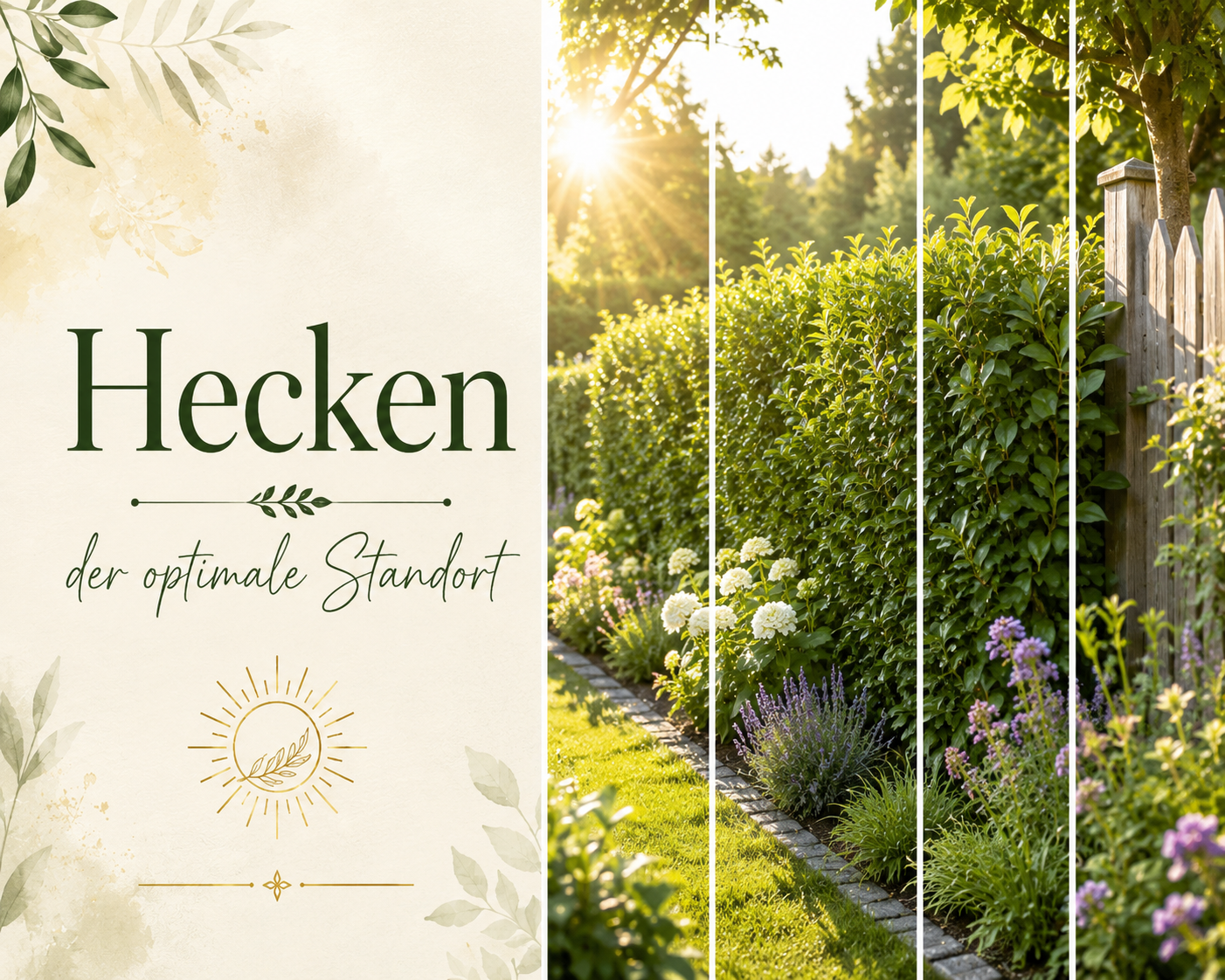 Hecke - Der optimale Standort